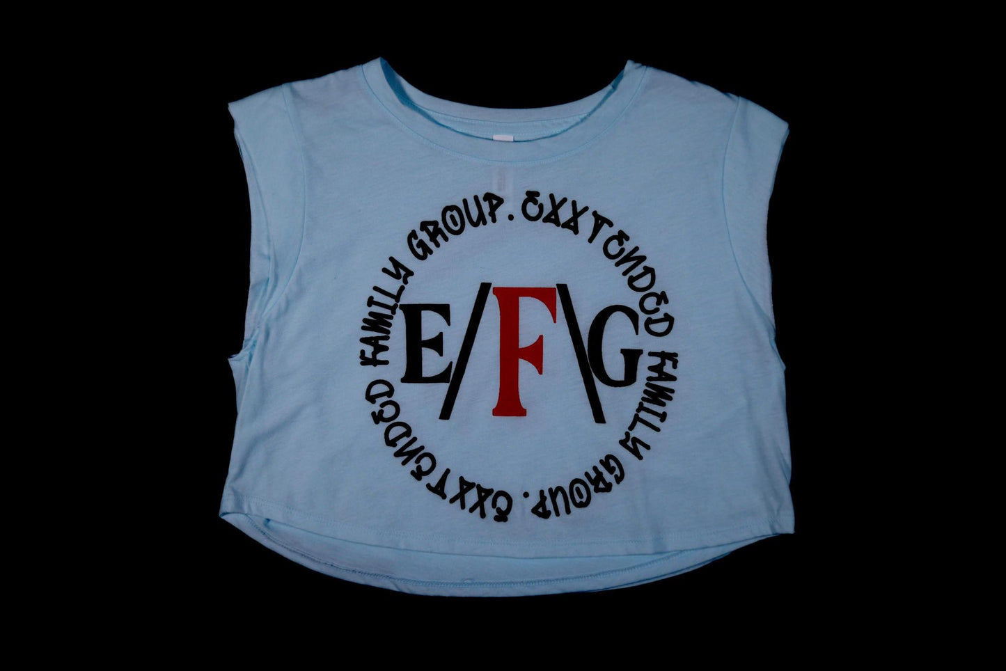 Exxtended Family Crop Top T-Shirt🔥🔥